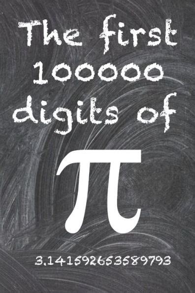 pi 100000 digits|Pi .